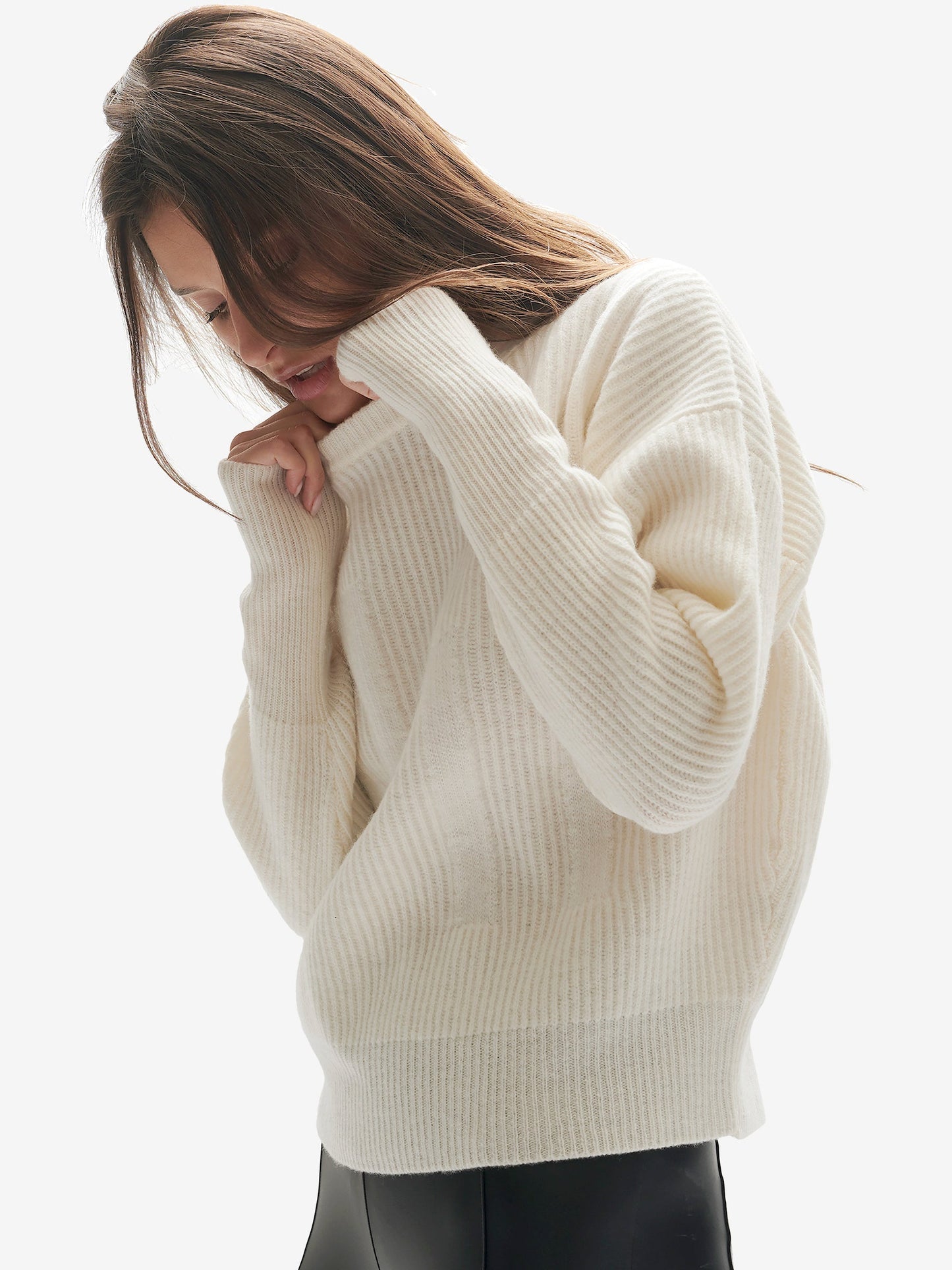 Wool Icon Sweater - Soft Cream Holden Outerwear