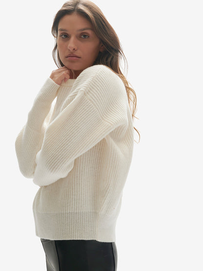 Wool Icon Sweater - Soft Cream Holden Outerwear