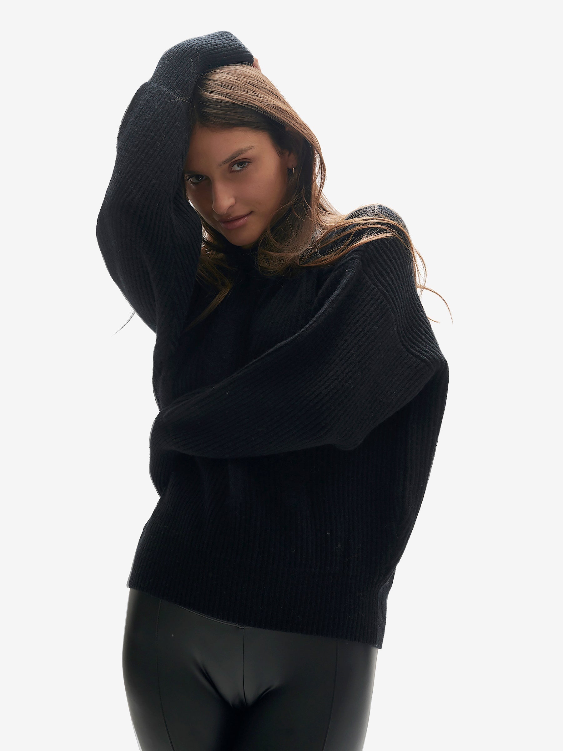 Wool Icon Sweater - Black Holden Outerwear