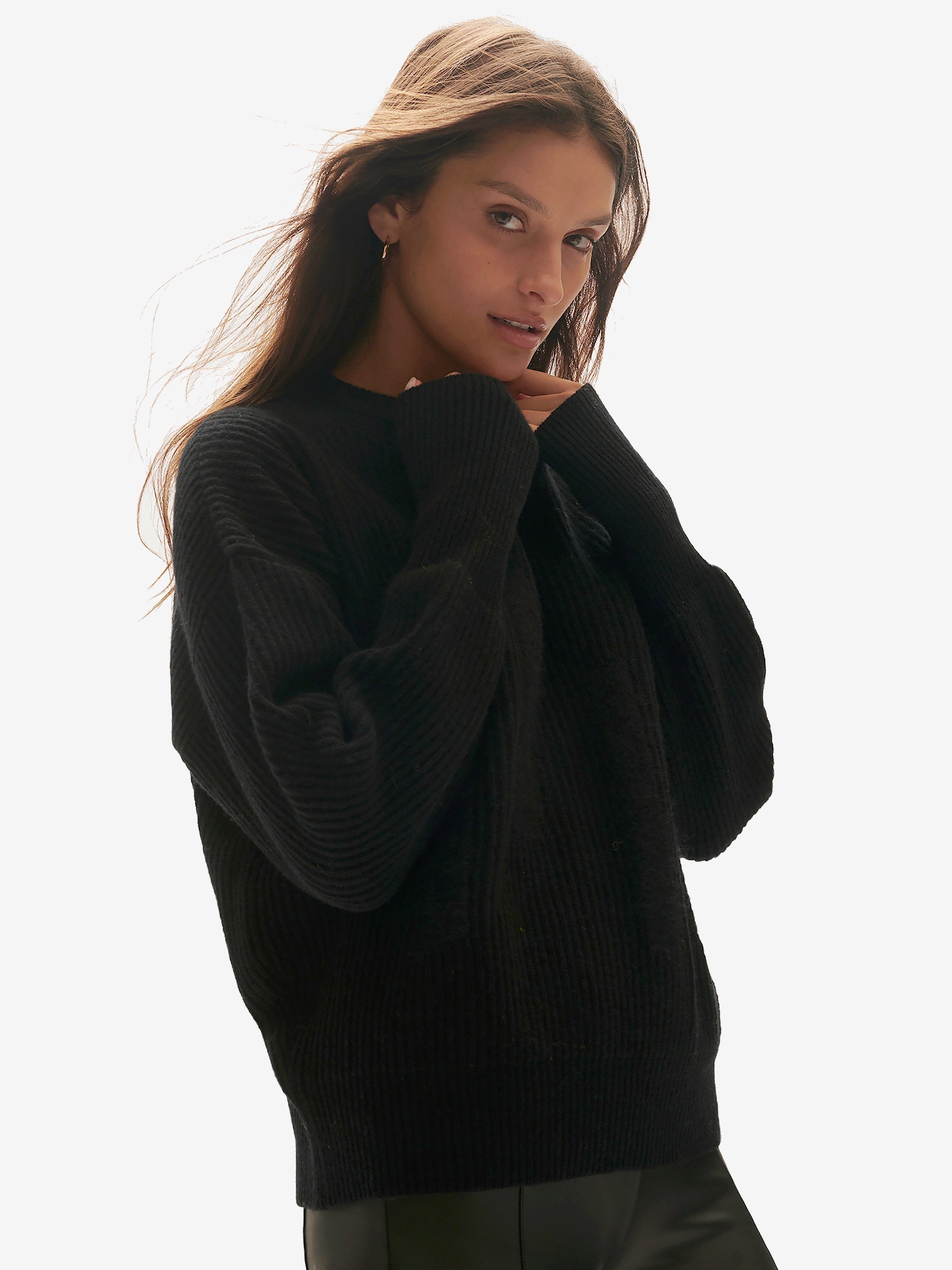 Wool Icon Sweater - Black Holden Outerwear