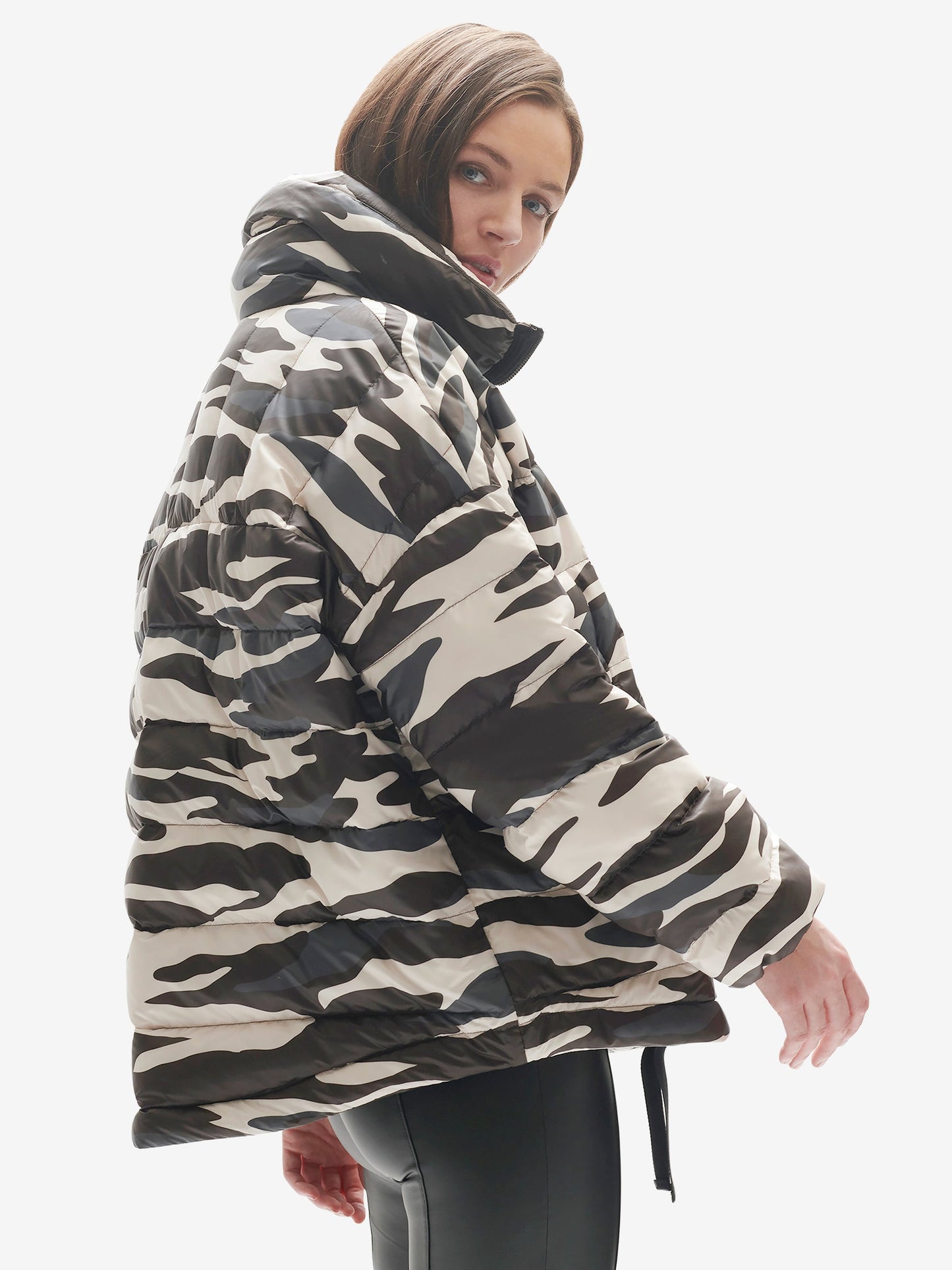 Down Half Zip - Zebra Holden Outerwear