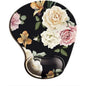 Ergonomic Mouse Pad Wrist Rest Non-Slip Rubber Desk Mat Pad Under Hand Office Mouse Carpet Wristband Wrist Support Accessories