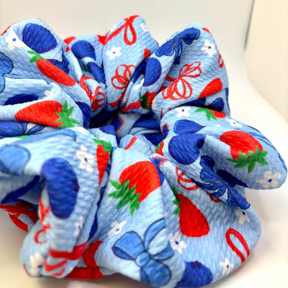 Fruit & Bows Patriotic Bullet Scrunchie Enchanted Scrunch