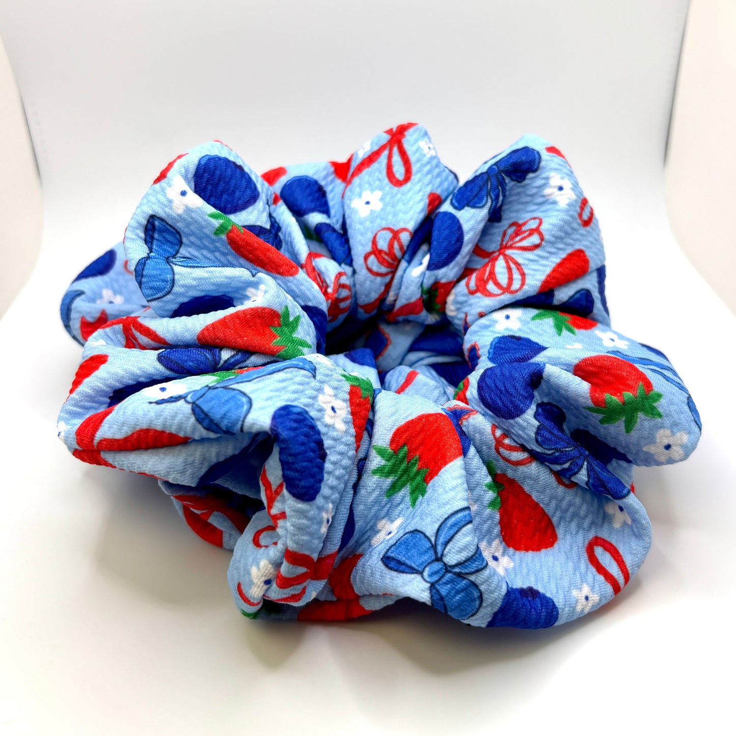 Fruit & Bows Patriotic Bullet Scrunchie Enchanted Scrunch