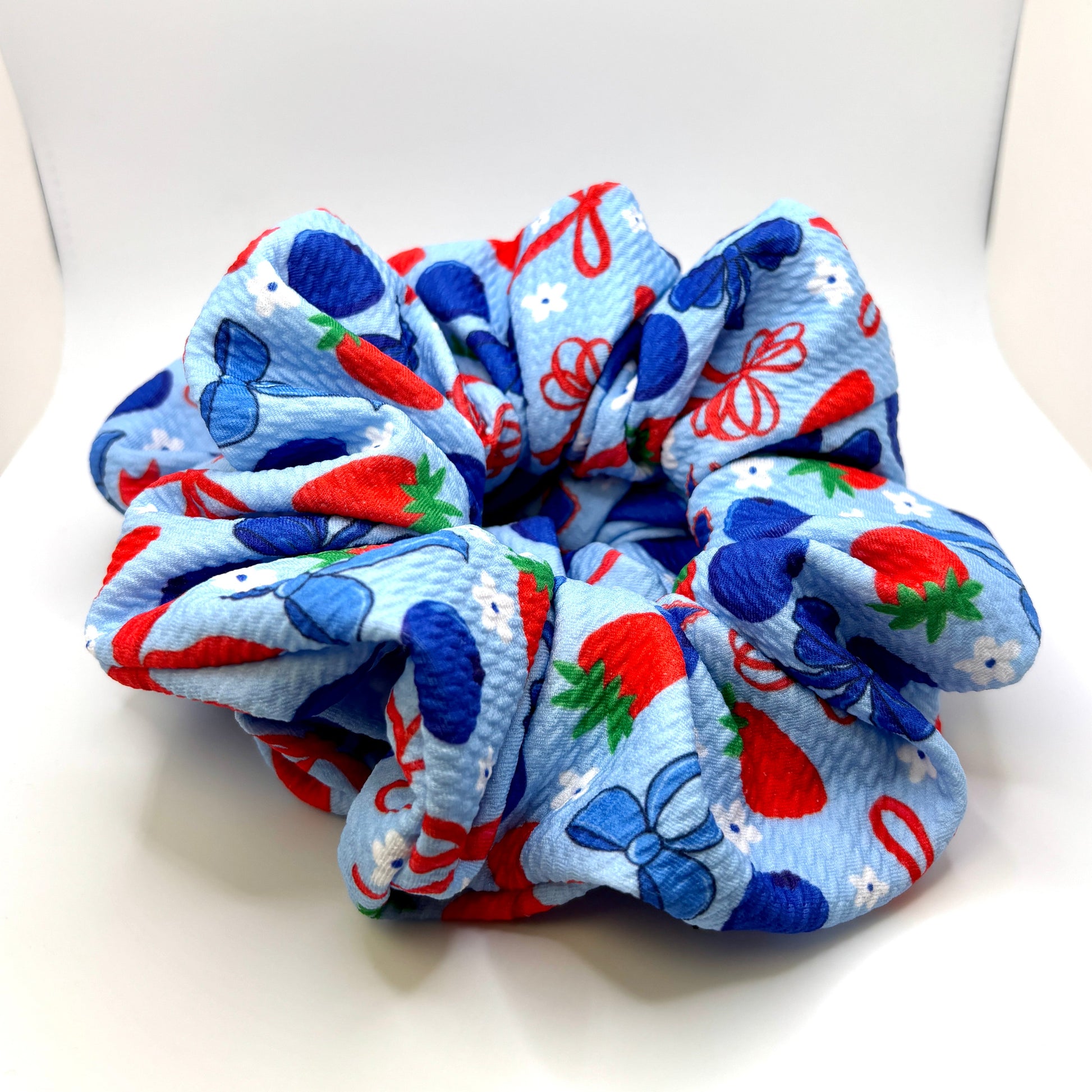Fruit & Bows Patriotic Bullet Scrunchie Enchanted Scrunch