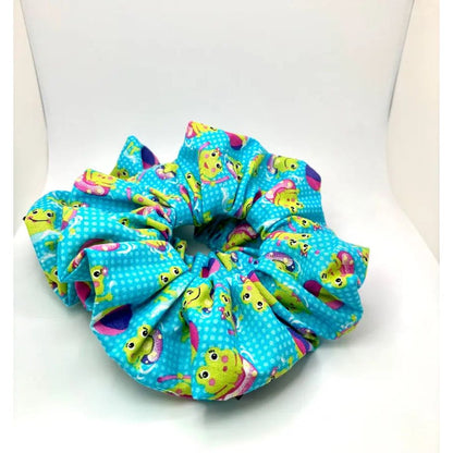 Swimming Frogs Summer Scrunchie Enchanted Scrunch