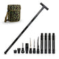 Climbing Stick Multi-Function Sickle Harpoon T-Shaped Four Section Stick Six Section Stick With Knife Tool Vehicle Outdoor Supplies