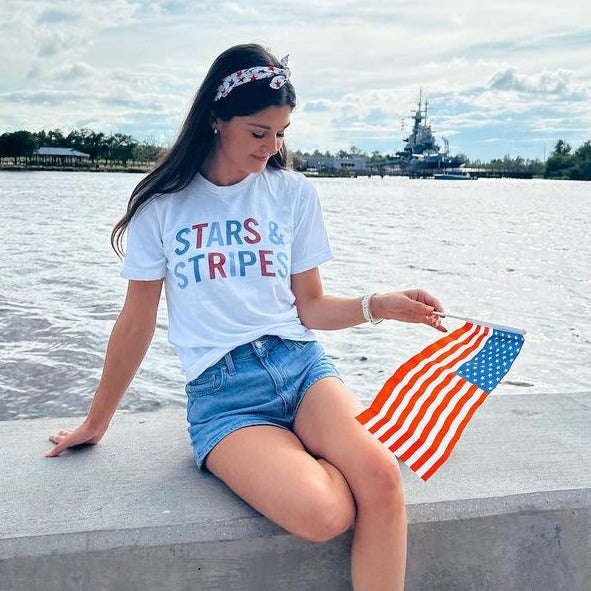 Stars And Stripes (Multi-Color) Ivy + Cloth