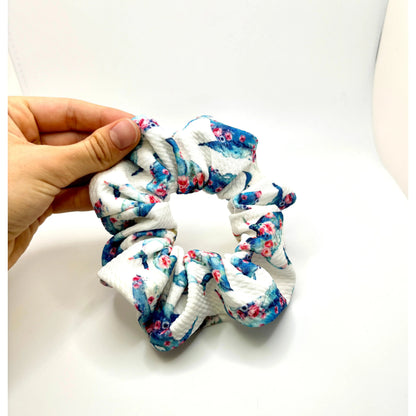 Mini Whale Summer Bullet Scrunchie Enchanted Scrunch