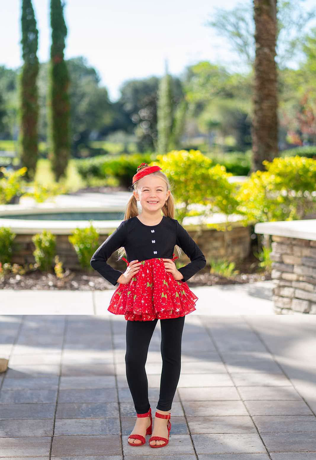 Blair 3 Piece Tunic Set - Minnie Merry and Bright Always In Bloom Clothing Co