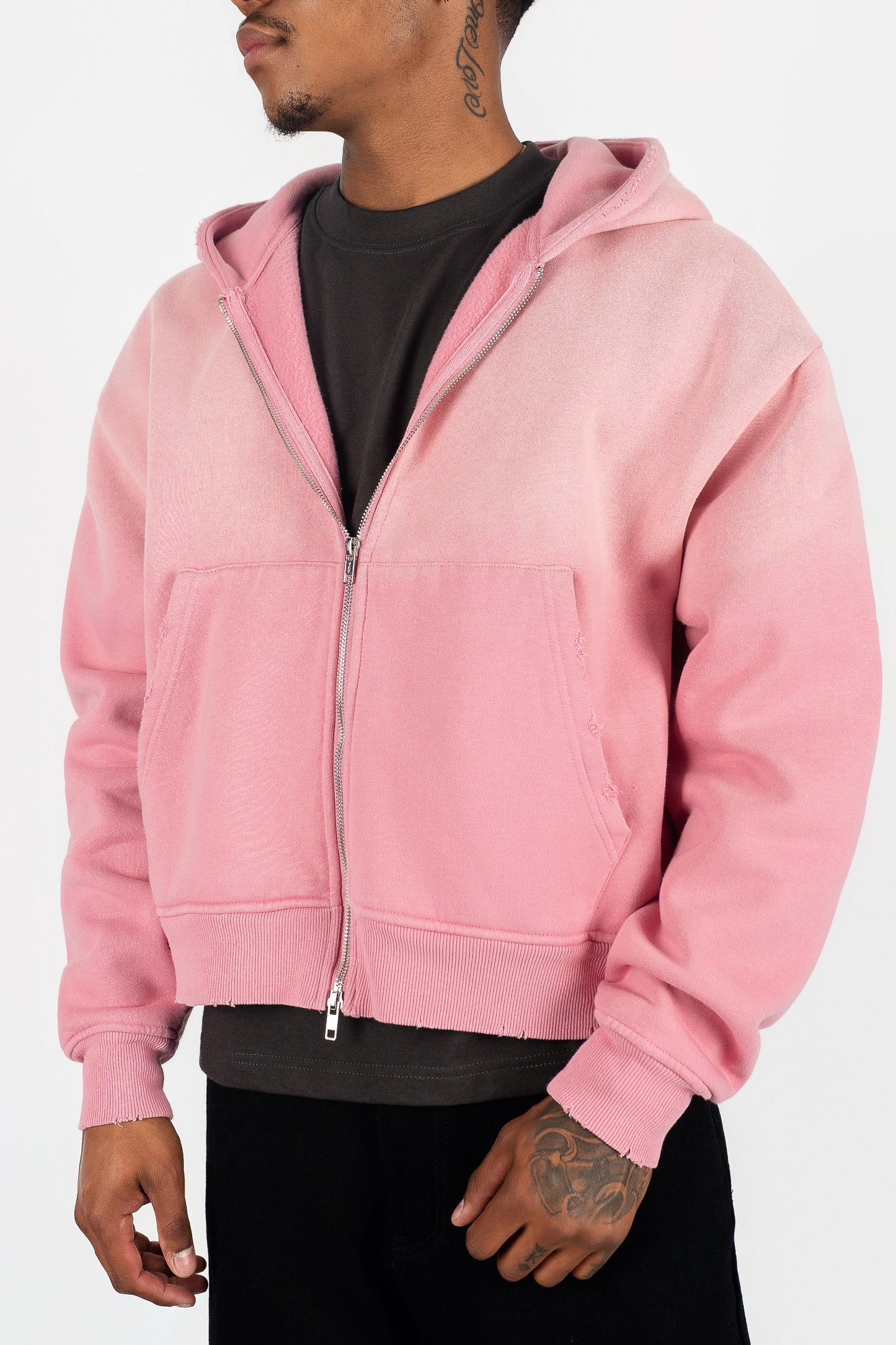 Weathered Zip Up Superline