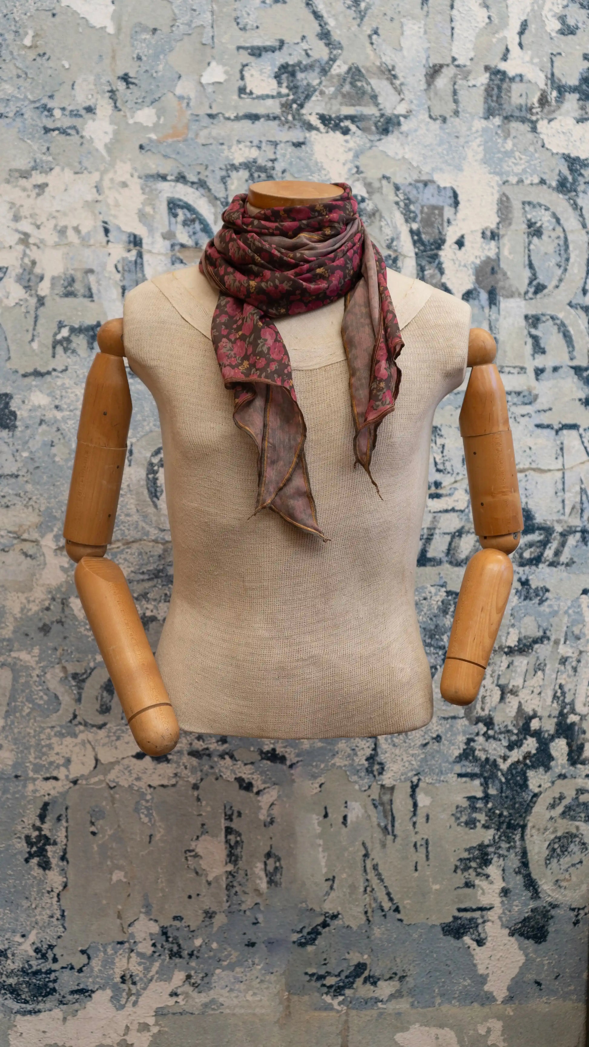 Desert Flora Scarf Late Sunday Afternoon