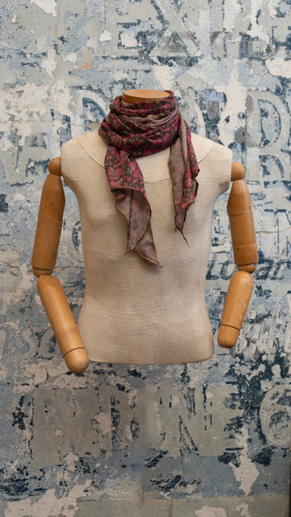 Desert Flora Scarf Late Sunday Afternoon