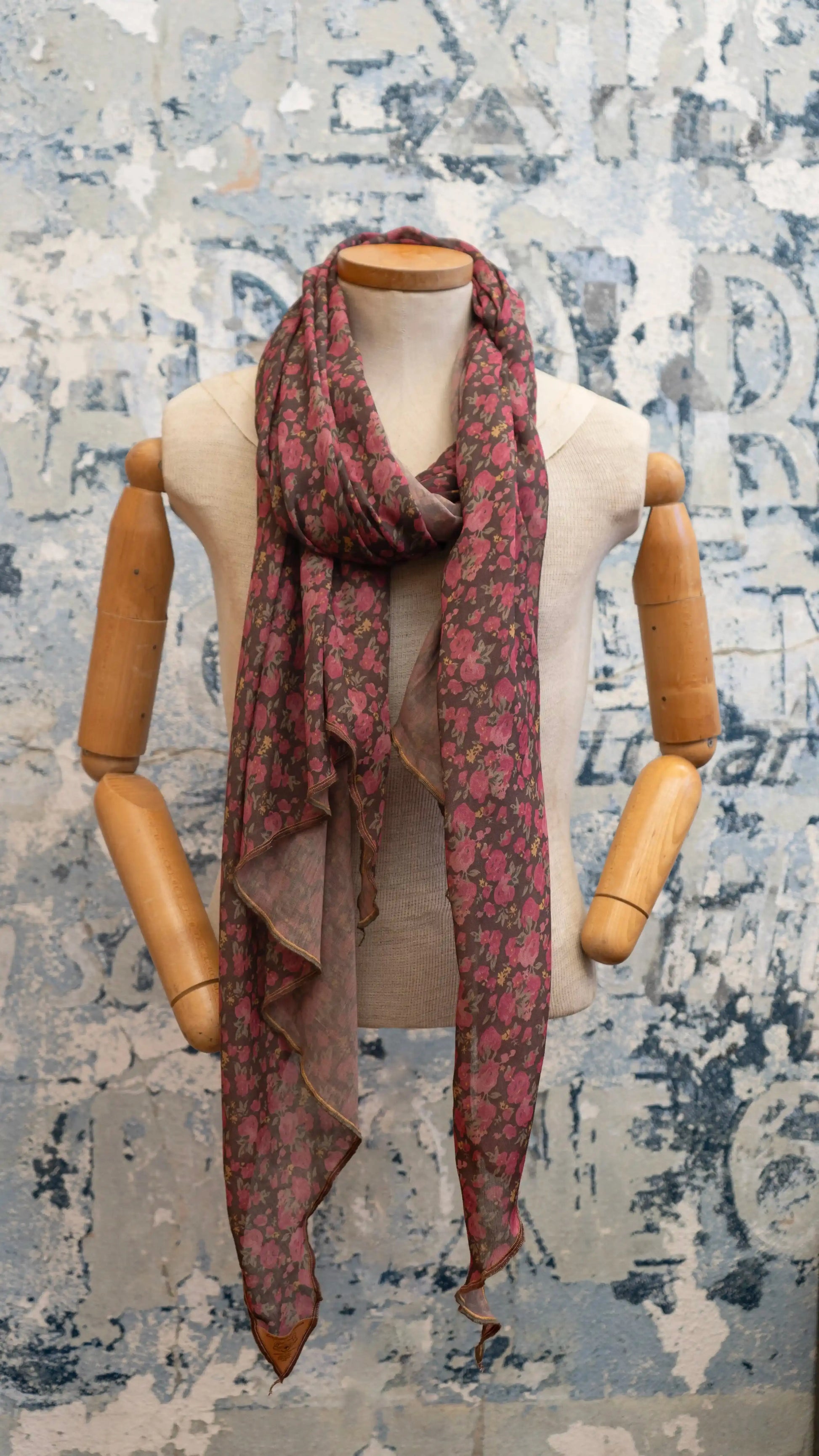 Desert Flora Scarf Late Sunday Afternoon