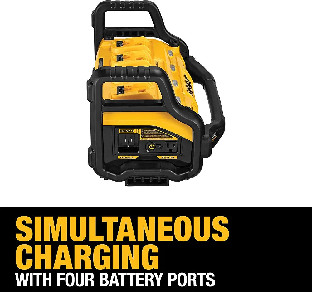 DEWALT DCB1800B 1800 Watt Portable Power Station and Simultaneous Battery Charger VM Hardware