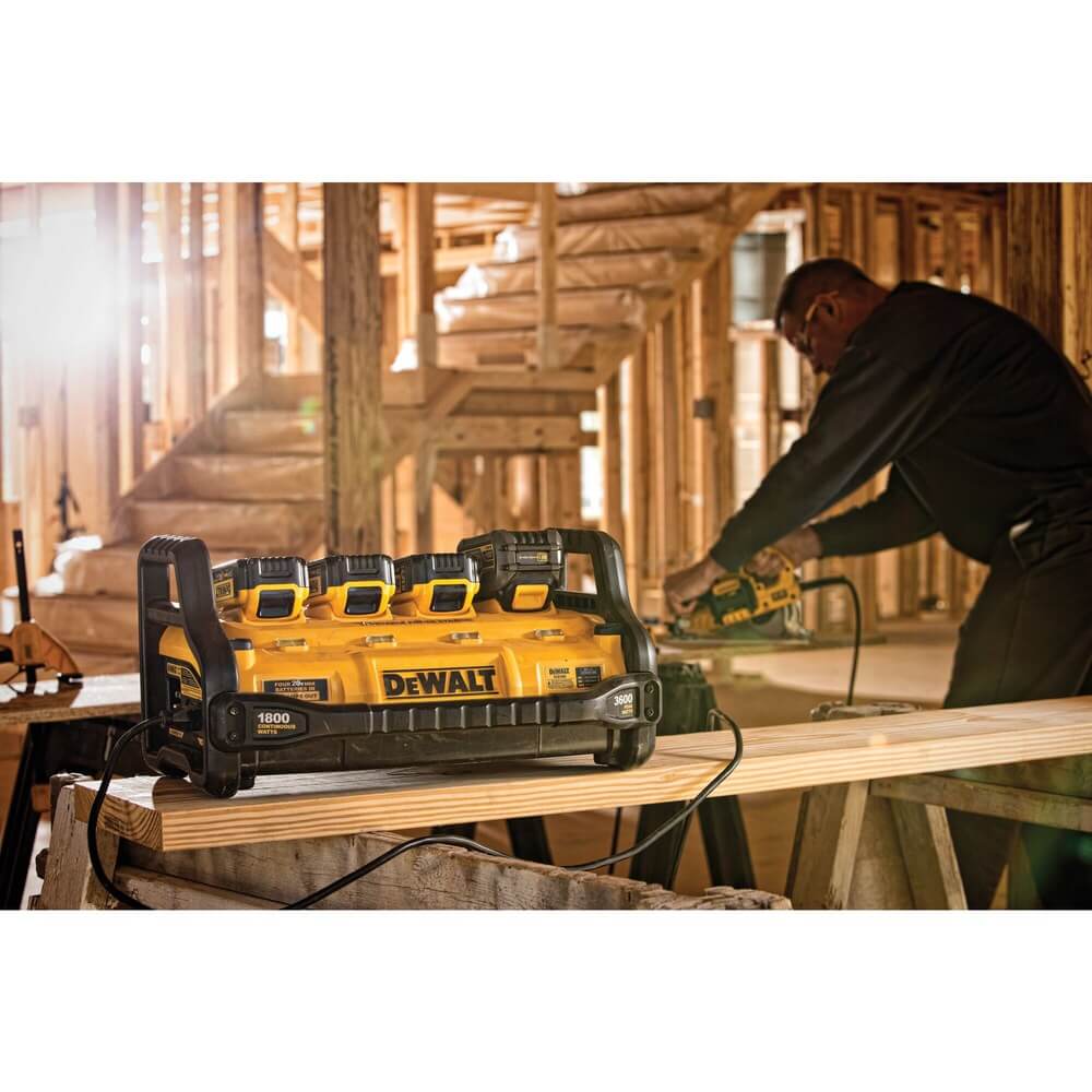 DEWALT DCB1800B 1800 Watt Portable Power Station and Simultaneous Battery Charger VM Hardware