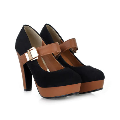 Women’s Waterproof Platform High Heels
