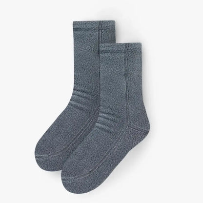 Polar Feet Fleece Socks - Soft Grey Polar Feet® LLC