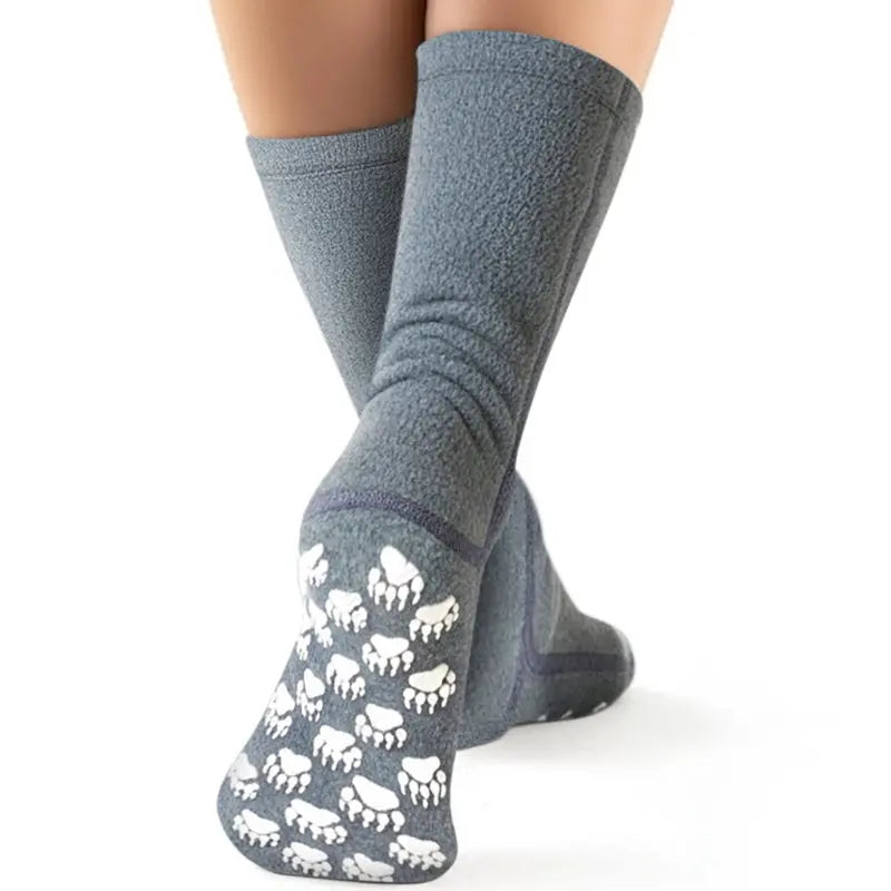 Polar Feet Fleece Socks - Soft Grey Polar Feet® LLC