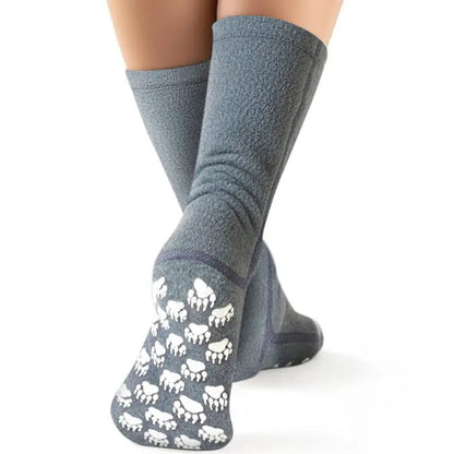Polar Feet Fleece Socks - Soft Grey Polar Feet® LLC