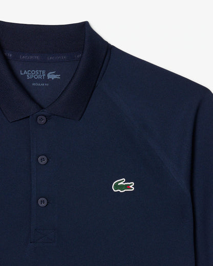 Lacoste Mens UV Protect Golf Polo - Navy Denim Exchange