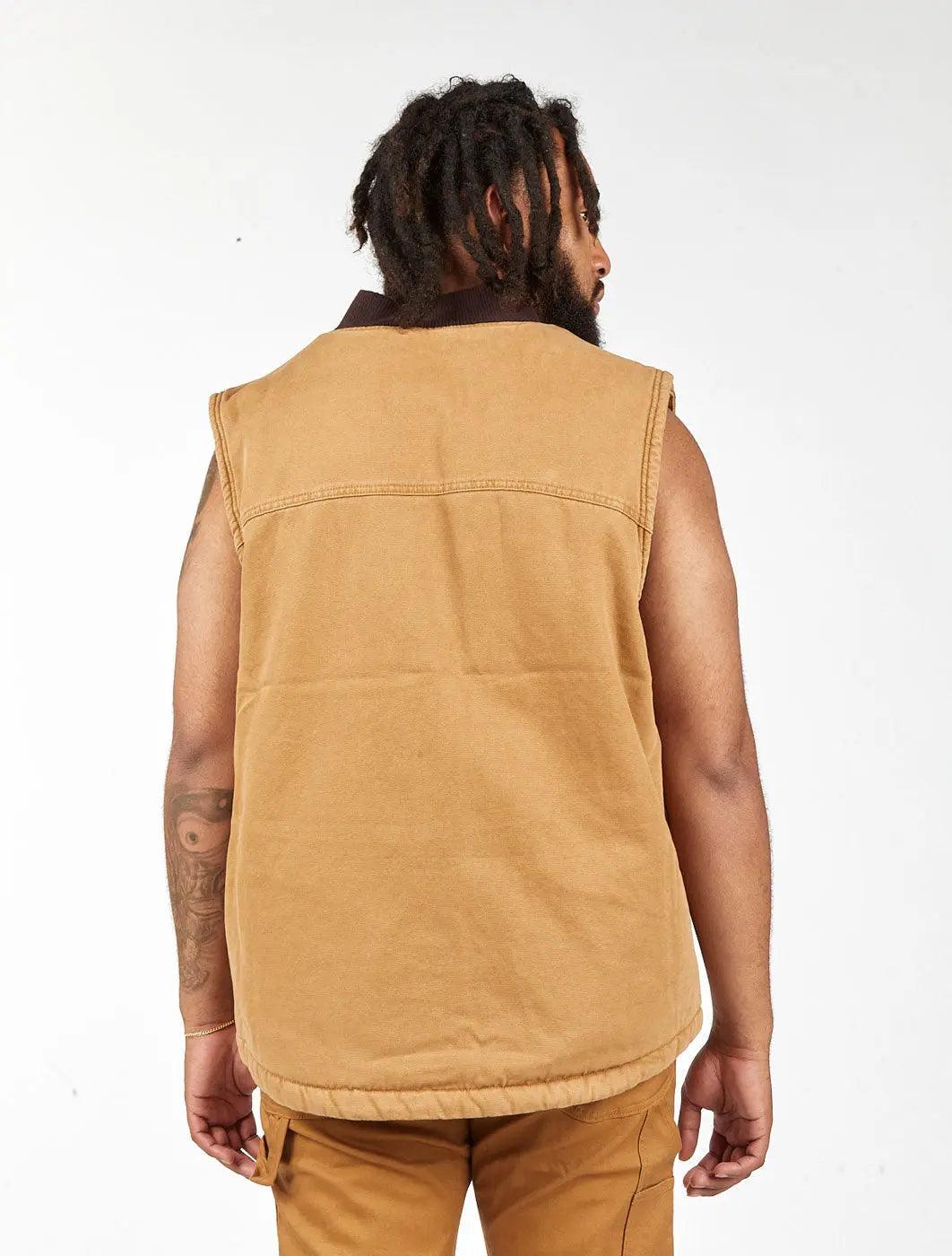 Dickies Duck Lined Vest Denim Exchange