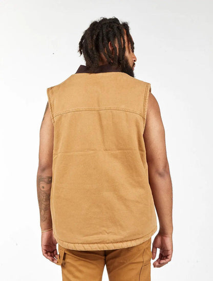 Dickies Duck Lined Vest Denim Exchange