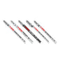 Diablo DJT5S 5pc High Carbon Steel/High Speed Steel T-Shank Jig Saw Blade Set for Wood & Metal (5-Piece) VM Hardware