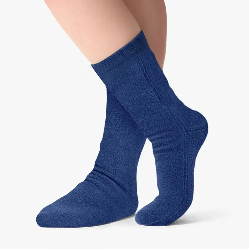 Polar Feet Fleece Socks - Denim Polar Feet® LLC