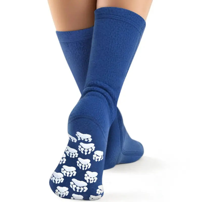 Polar Feet Fleece Socks - Denim Polar Feet® LLC