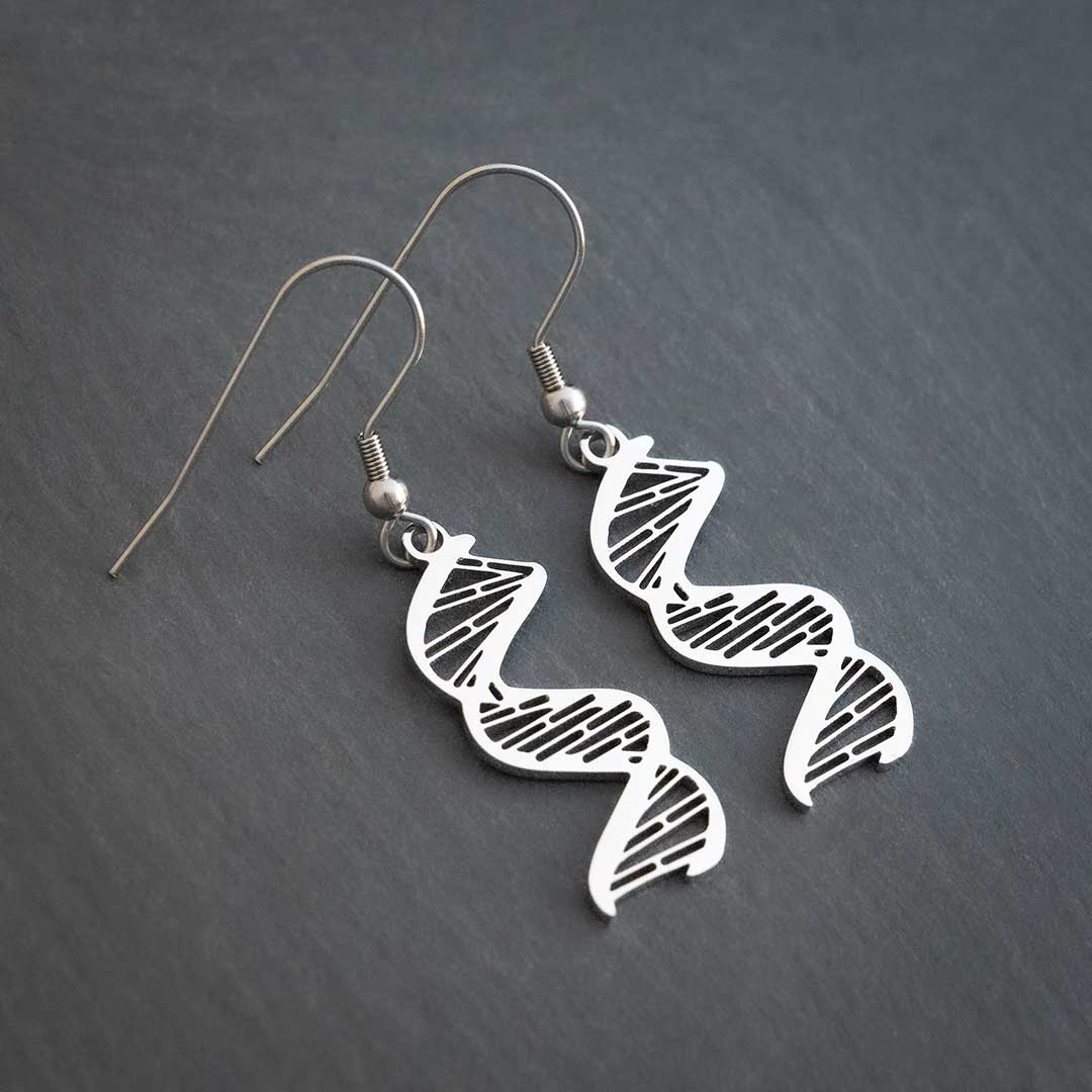 DNA Earrings Princess Awesome & Boy Wonder