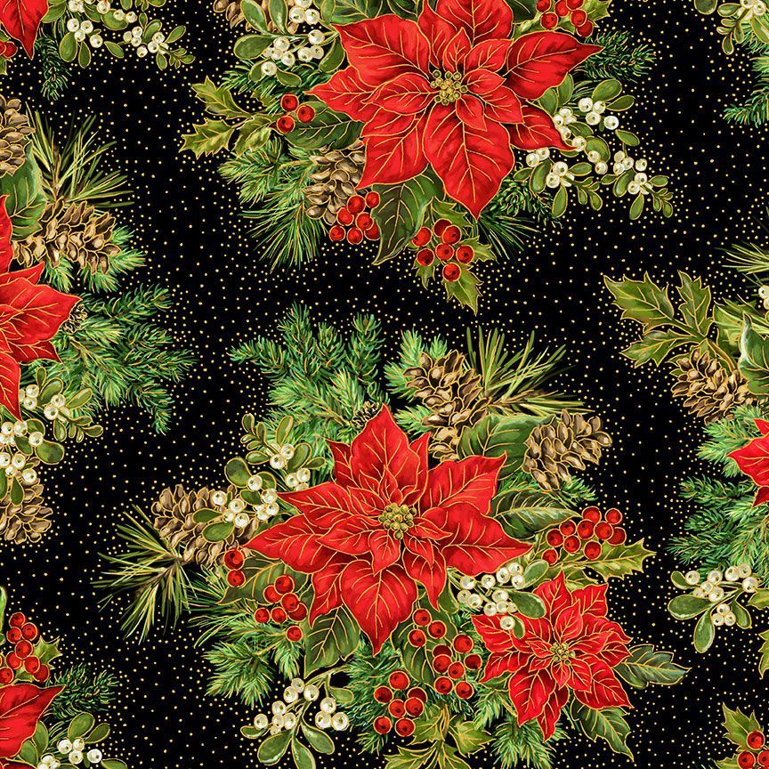 Poinsettia Greta Dress Retrolicious