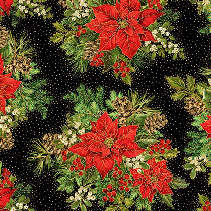 Poinsettia Greta Dress Retrolicious