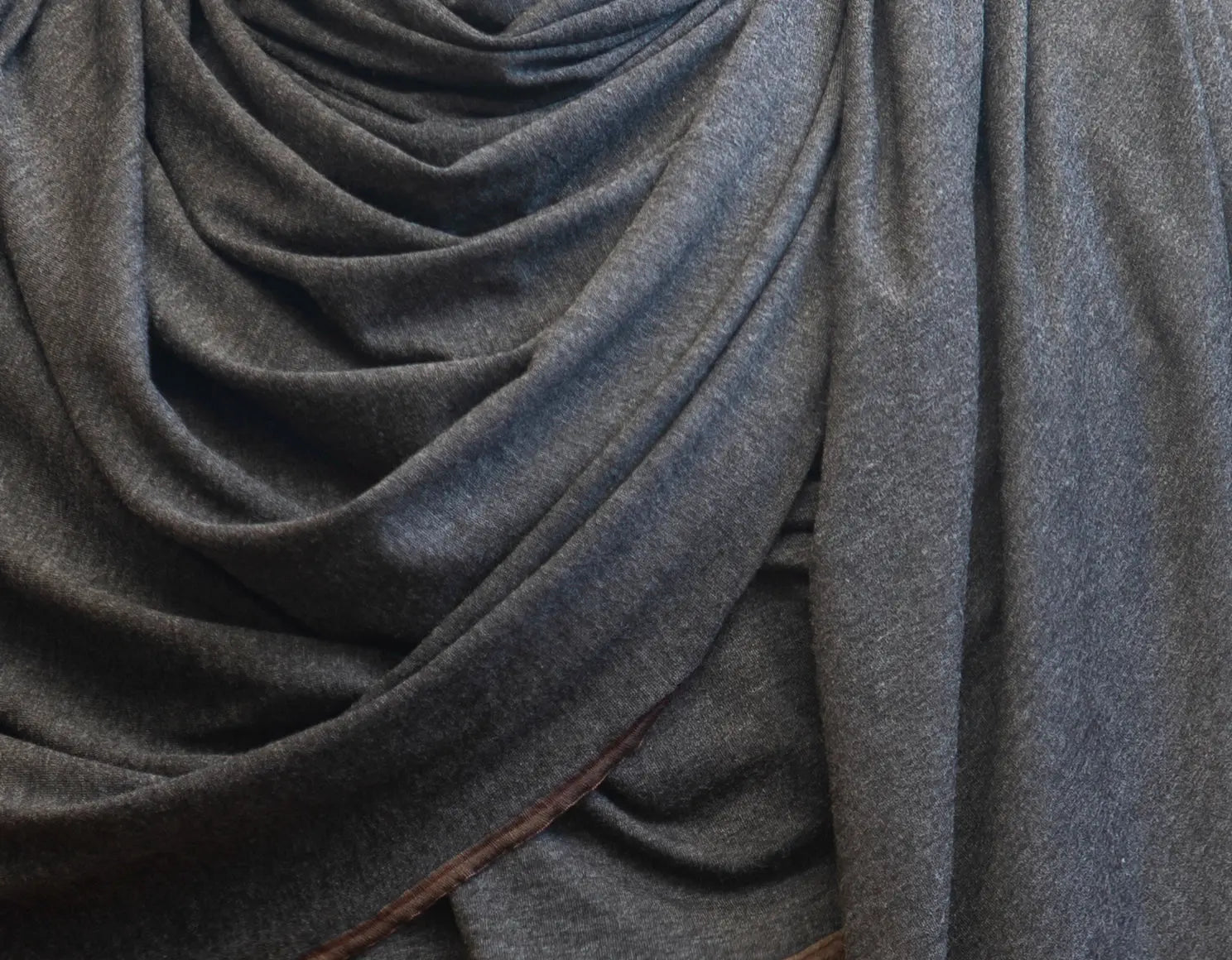 Smokey Grey Snuggle Scarf Late Sunday Afternoon