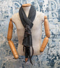 Smokey Grey Snuggle Scarf Late Sunday Afternoon