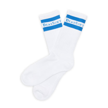 Branded Casual Crew Socks - White DeadSoxy