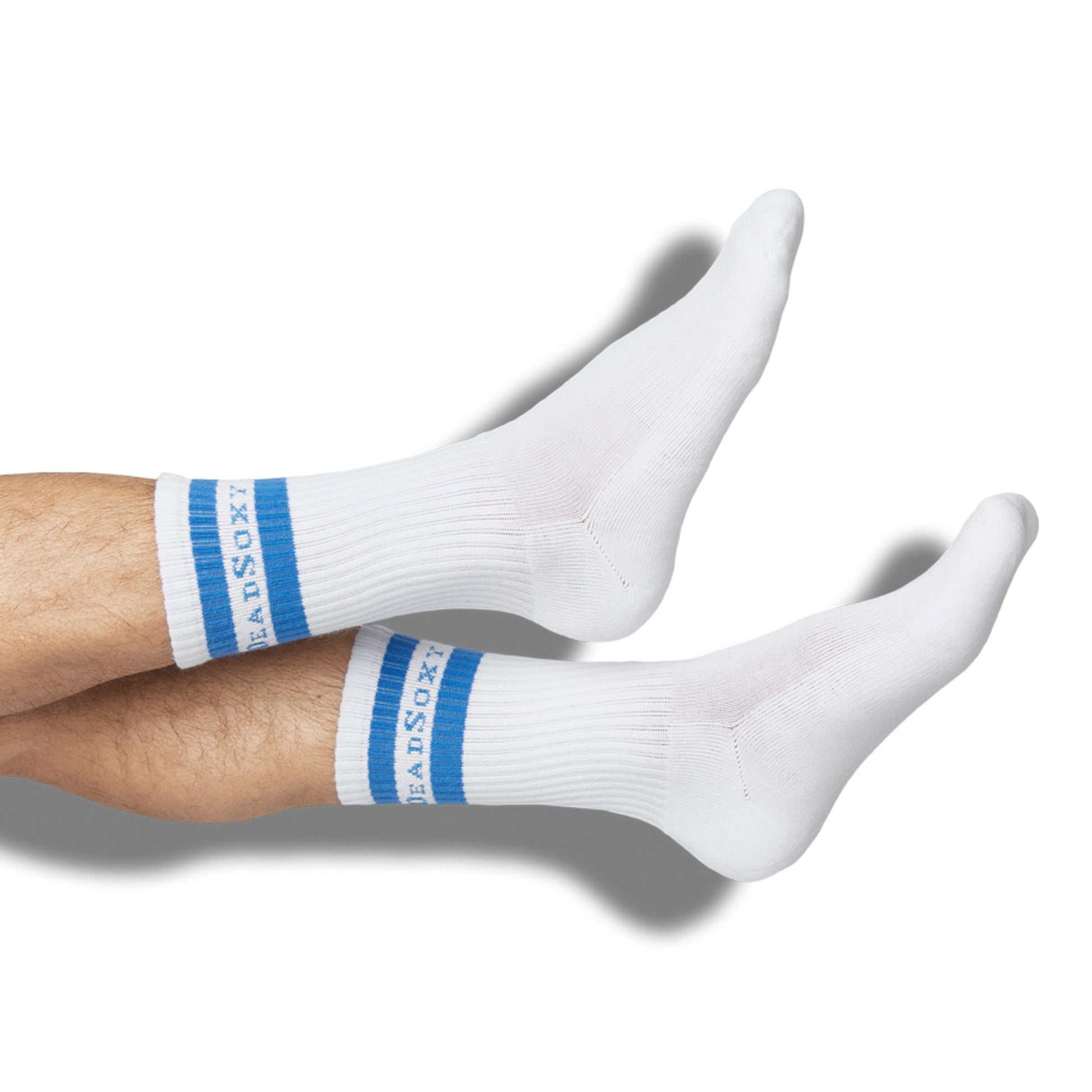 Branded Casual Crew Socks - White DeadSoxy