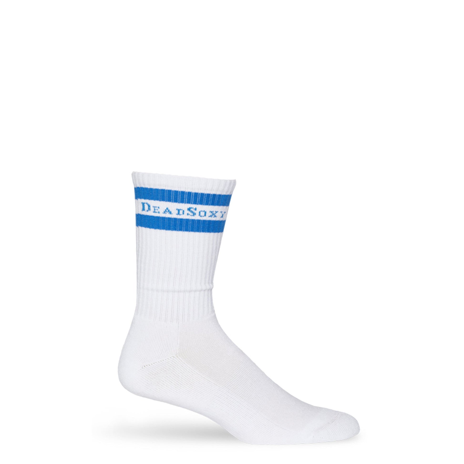 Branded Casual Crew Socks - White DeadSoxy