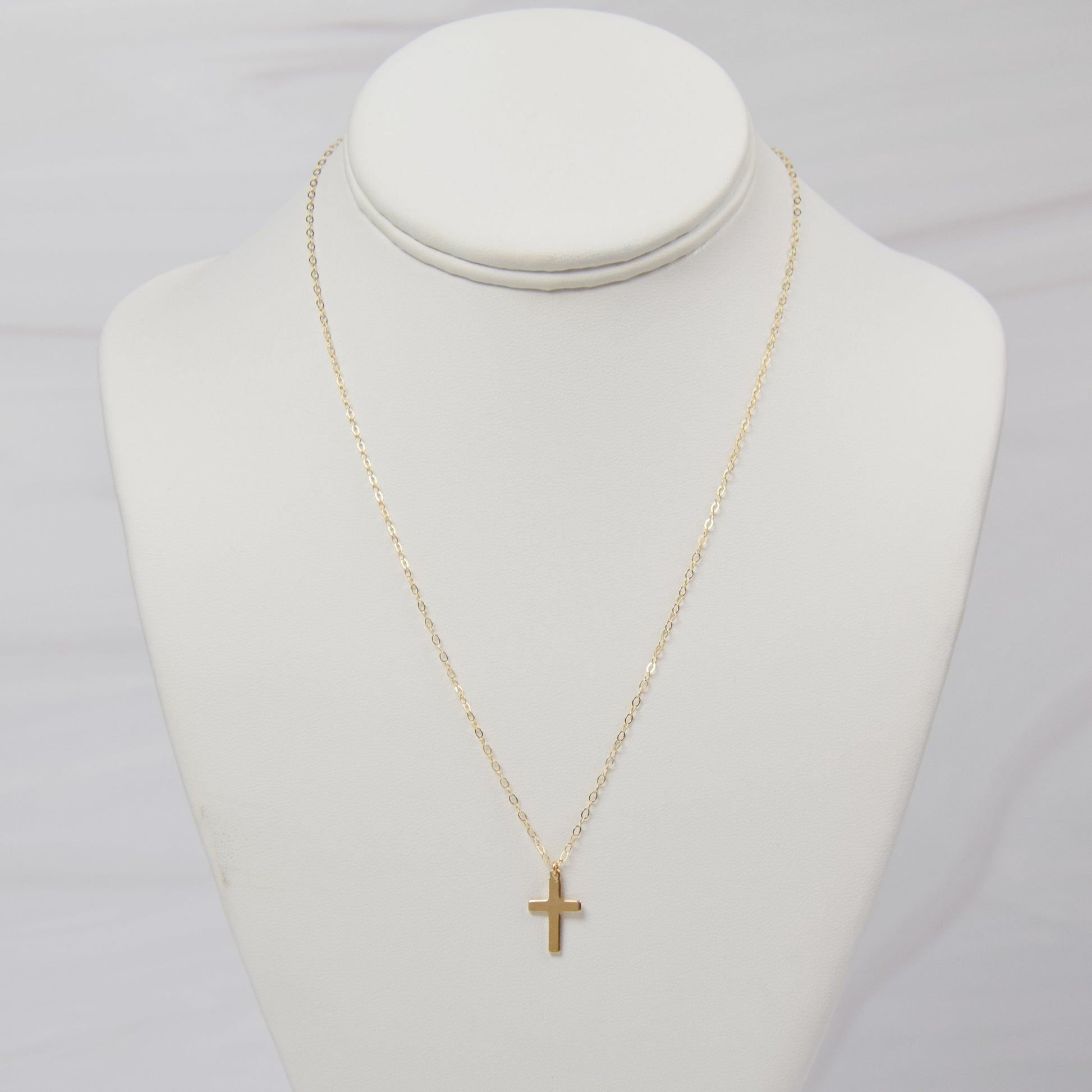 Simple Cross Necklace Emily Anne Designs LLC