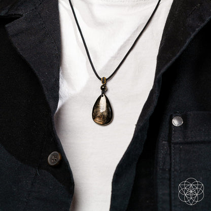 The ﻿Hypersthene Millionaire Manifestation Pendant Conscious Items