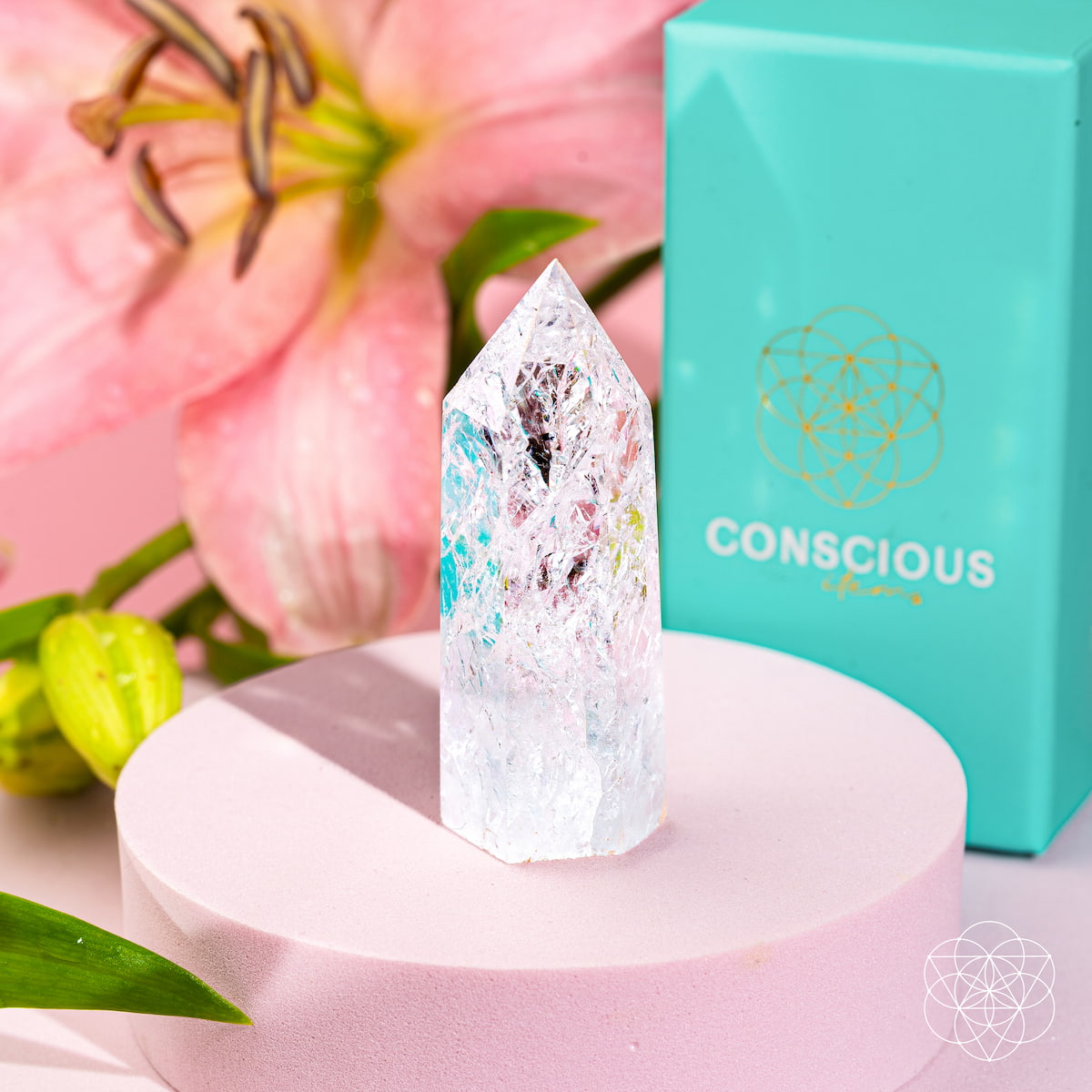 Limitless Manifestation - Ice Quartz Point Conscious Items