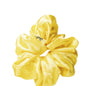 Organic Silk Oversized Scrunchie Sunshine Yellow LINA LENNOX