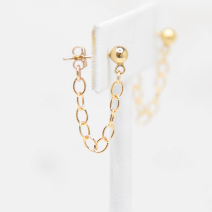 Sassy Chain Stud Emily Anne Designs LLC