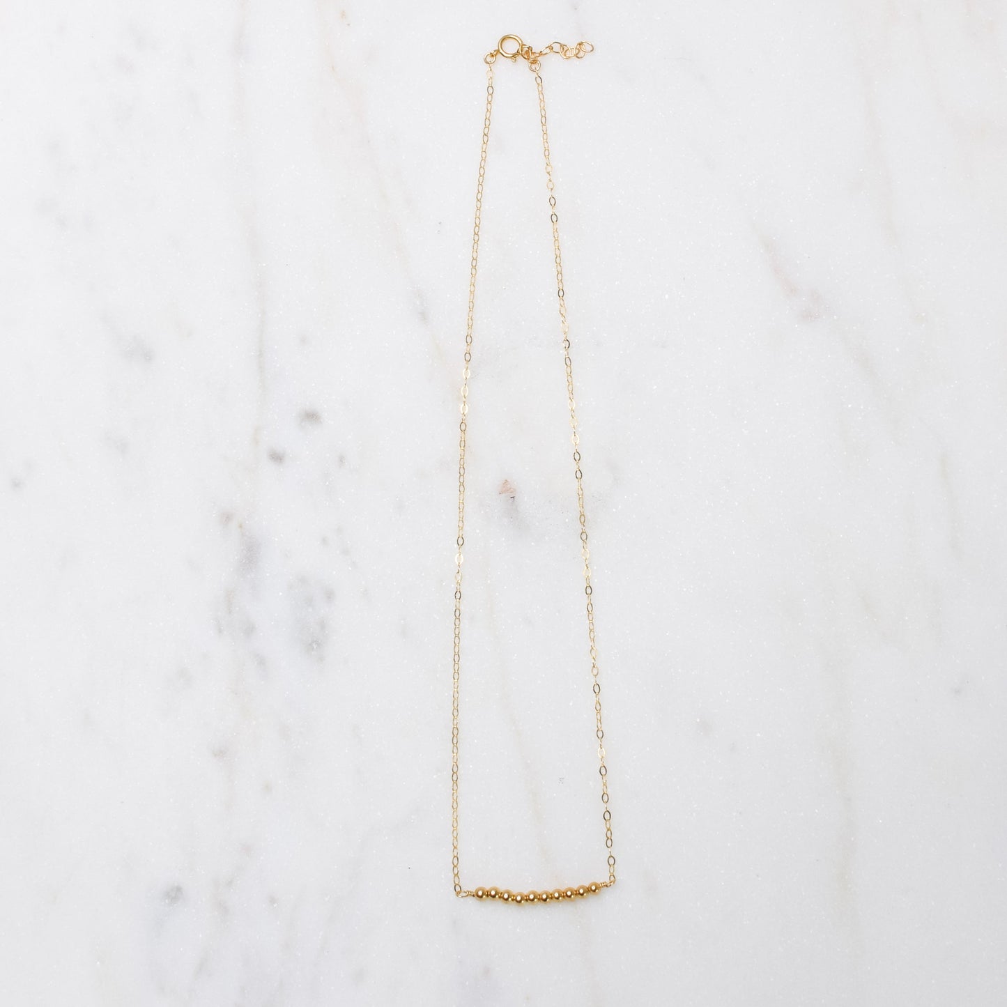 Golden Bar Necklace Emily Anne Designs LLC