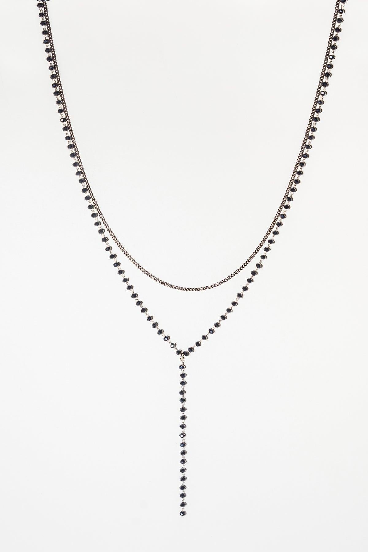 BEADED Y NECKLACE Flying Tomato