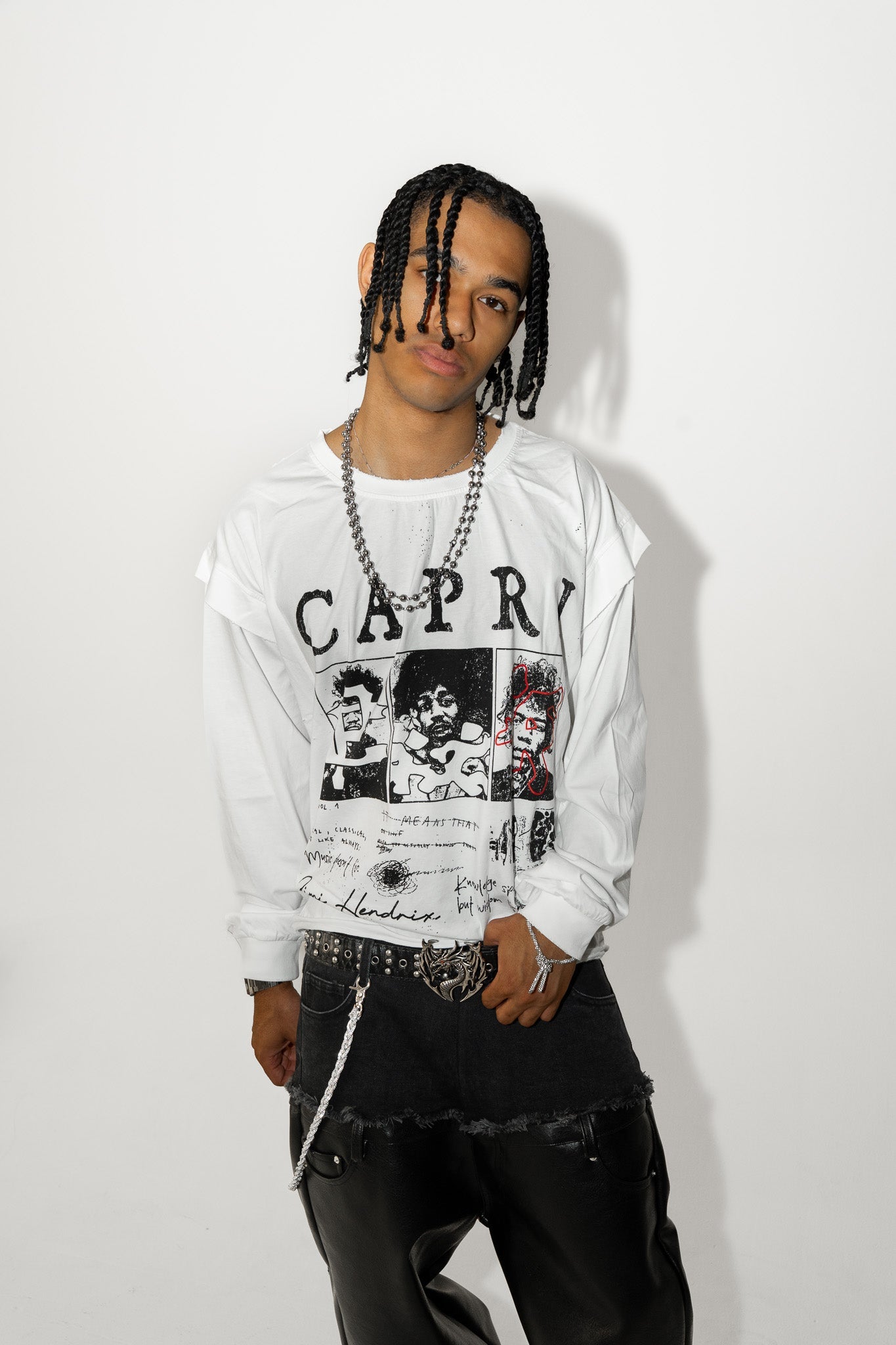 Capri White Long Sleeve ProjectCapri