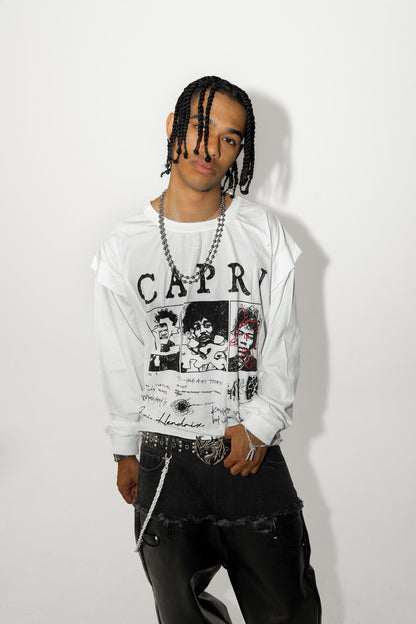 Capri White Long Sleeve ProjectCapri