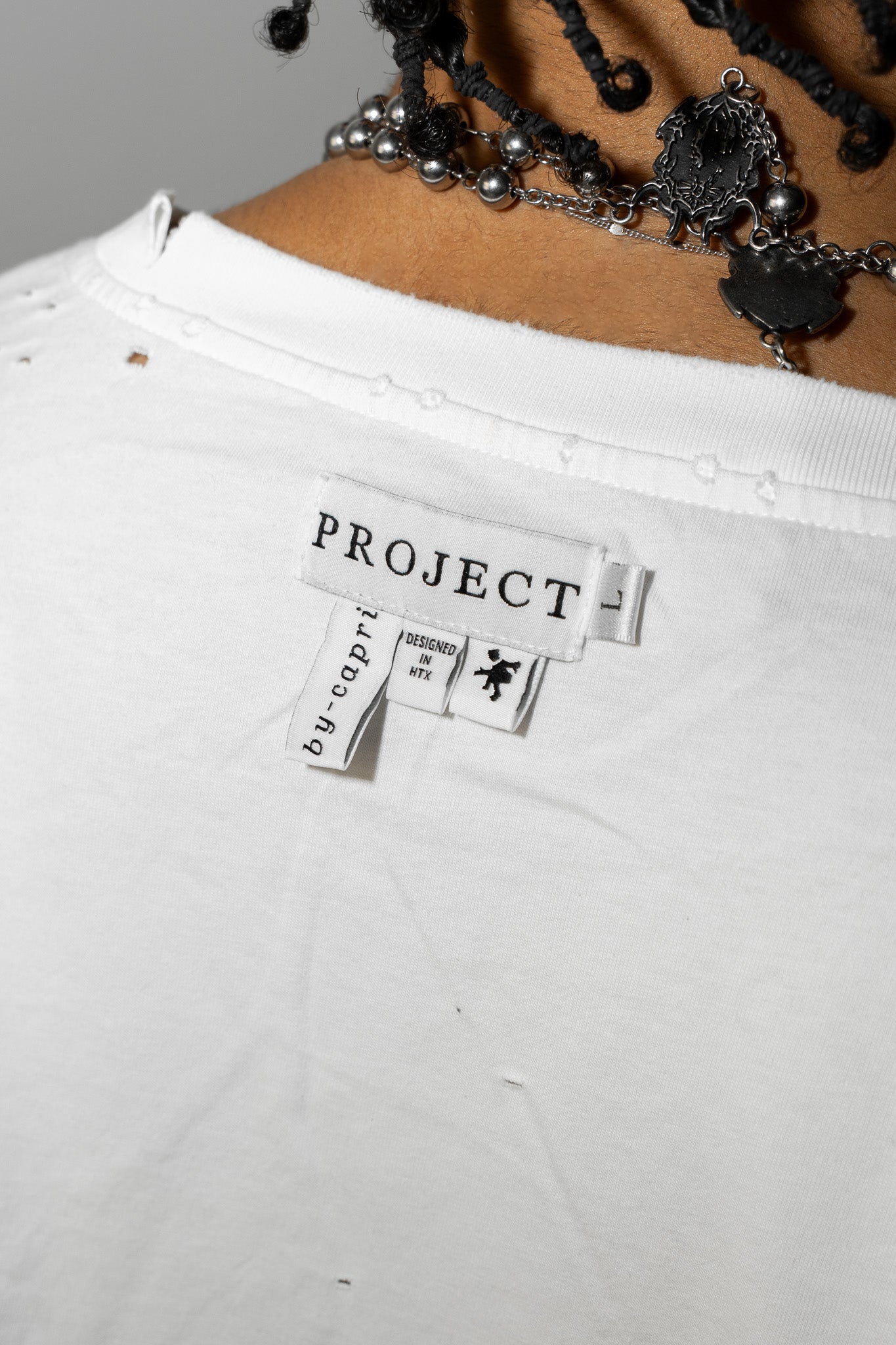 Capri White Long Sleeve ProjectCapri