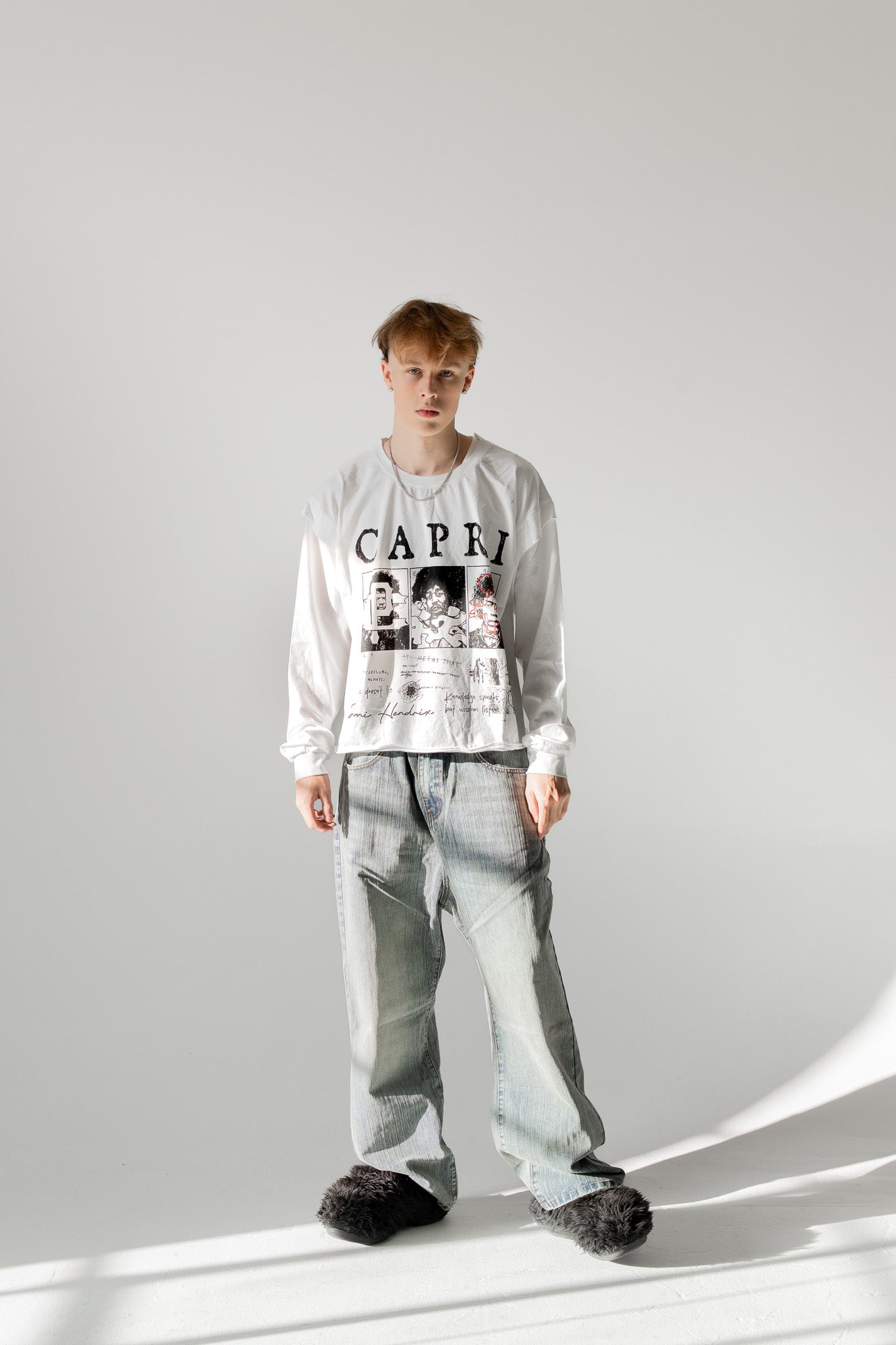 Capri White Long Sleeve ProjectCapri
