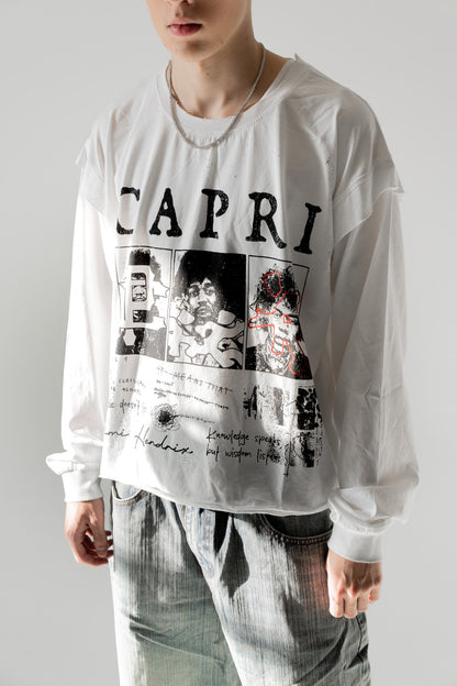 Capri White Long Sleeve ProjectCapri